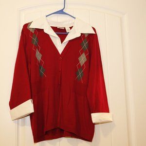 NWOT Kim Rogers Long Sleeve Sweater L